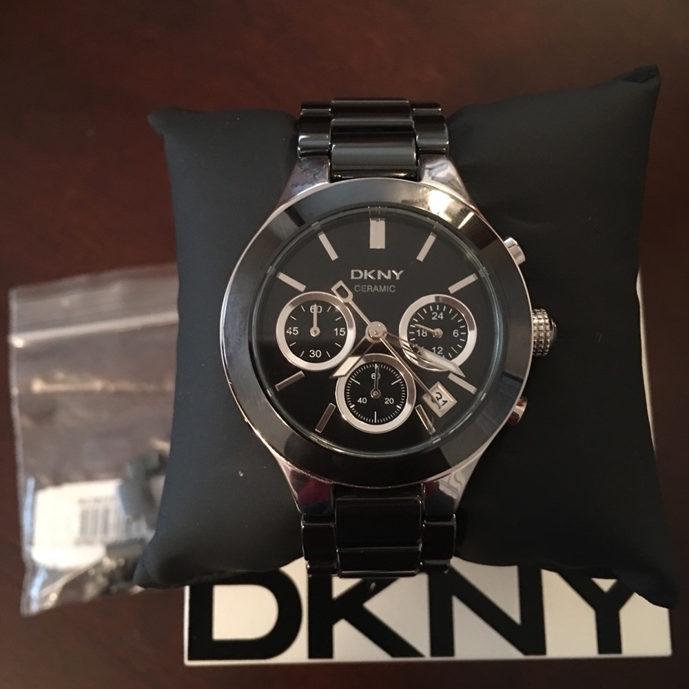 DKNY ceramic watch